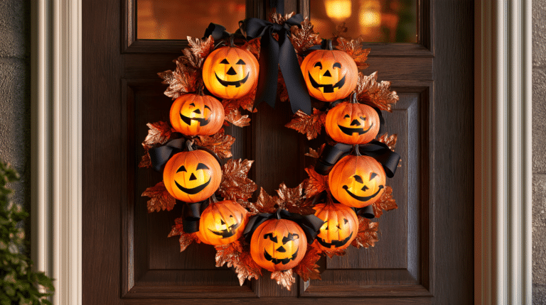 27 Beautiful Halloween Wreaths to Bring Spooky Charm to Your Front Door